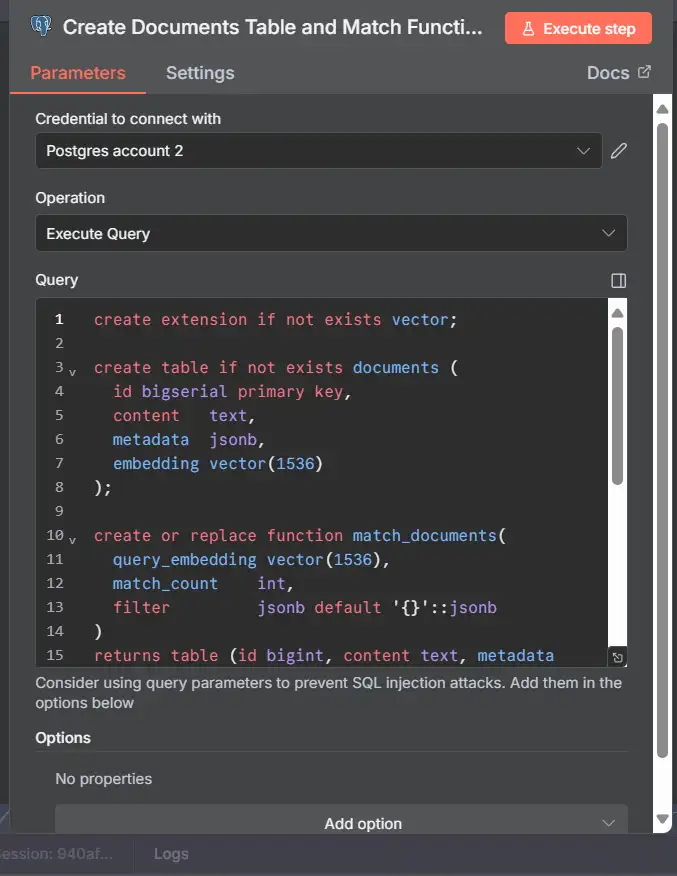 Xây dựng Chatbot Agentic RAG với n8n, Postgres & OpenAI